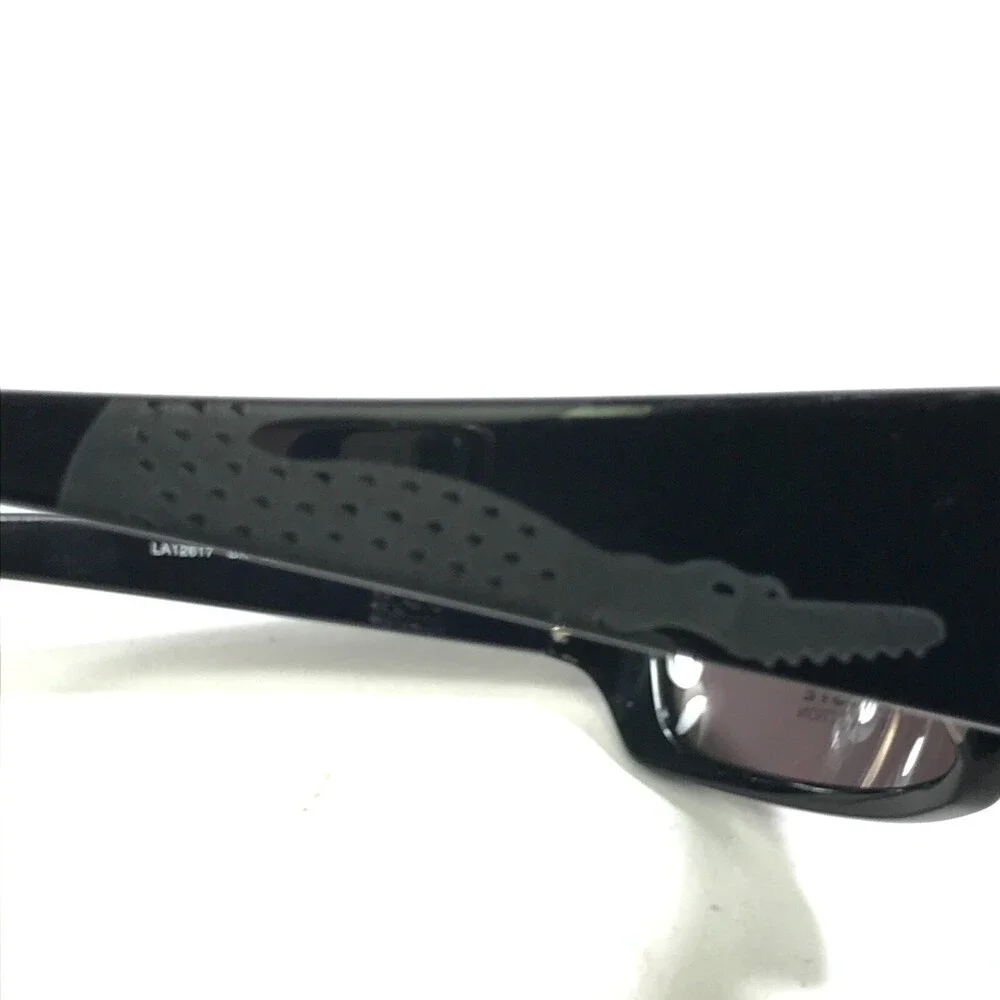 Lacoste Sunglasses LA12617 BK Black Square Frames with Red Lenses 62-18-120